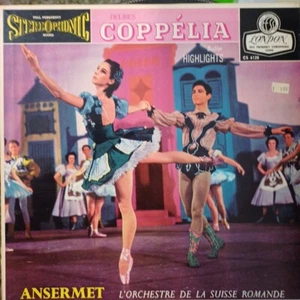 LONDON CS 6128 (NO SXL) DELIBES COPPELIA HIGHLIGHTS *ANSERMET* 1E/2E NM - Picture 1 of 6