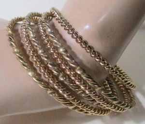 Pulseras brazalete estilo cuerda dorada relatividad 6 pilas - Imagen 1 de 2