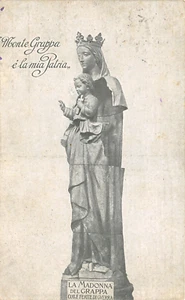 19-39E) CARTOLINA MADONNA MONTE GRAPPA VICENZA VIAGGIATA POSTA MILITARE 57 - Bild 1 von 2