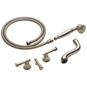 Brizo Baliza T70305-BN: Two-Handle Freestanding Tub Filler Trim - Picture 1 of 1