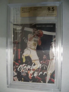 STEPHEN CURRY 2019-20 Panini Chronicles Luminance #151 BGS GEM MINT 9.5 Warriors - Picture 1 of 1