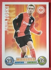 TOPPS Fatan Toski Eintracht Frankfurt 2008/09 Match Attax Trading Card