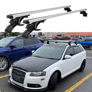 For Audi A3 V6 Quattro 48" Aluminium Roof Rack Cross Bar Cargo Luggage Carrier - Picture 1 of 15