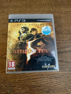 Sony PS3 Playstation 3 Resident Evil 5 Gold Edition Version UK Videospiel - Bild 1 von 3