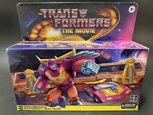 Hasbro Transformers Walmart Exclusiva Reedición 1986 Película G1 Hot Rod Sin usar, en caja original EE. UU. - Imagen 1 de 4