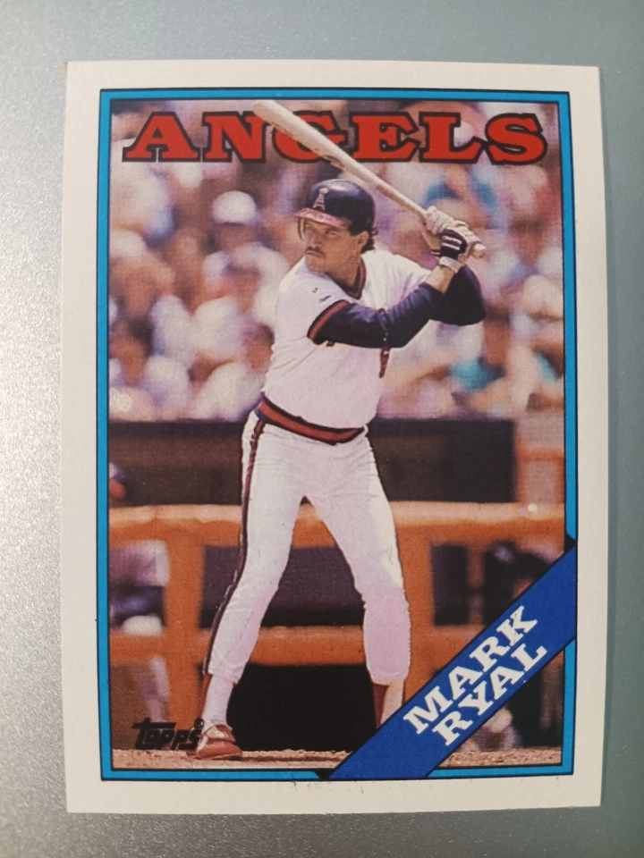 MARK RYAL CALIFORNIA ANGELS 1988 TOPPS BASEBALL CARD #243 - Image 1 of 1
