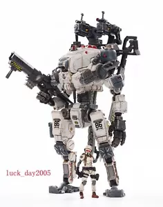 JOYTOY JT0593 GOD OF WAR 86 White Mecha 9" Robot & Pilot 1/25 Action Figure - Picture 1 of 14