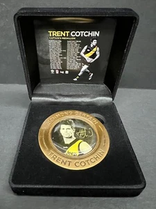 AFL RICHMOND TIGERS TRENT COTCHIN LIMITED EDITION CAPTAINS MEDAL - Premiers - Picture 1 of 4