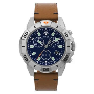 Timex Expedition Ridge Chronograph Indiglo 42 mm Men Watch TW2W16300 | RRP $379 - image 1 of 4