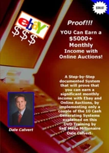 How to Create a $5,000+ Monthly Side Gig Income eBay & Online Auctions DVD - Picture 1 of 4