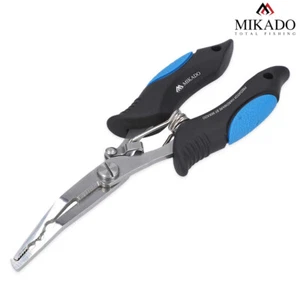 Mikado Multifunction Bent Nose Fishing Pliers - Picture 1 of 1