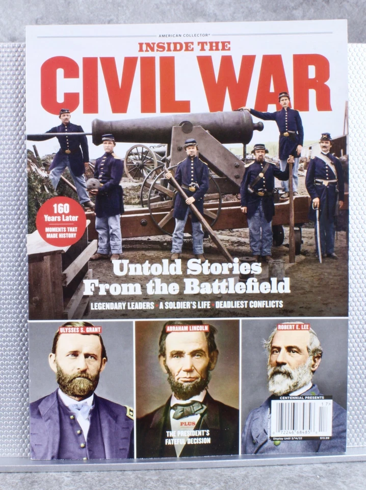 INSIDE THE CIVIL WAR 2021 UNTOLD STORIES FROM THE BATTLEFIELD 160 YEARS LATER Foto 1 de 1