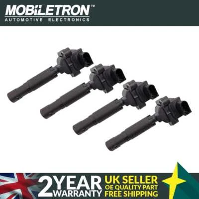 4 Pack of Mobiletron CE-196 Ignition Coil for Mercedes E-Class SLK - Image 1 of 2