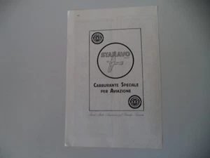 advertising Pubblicità 1931 BENZINA CARBURANTE STANAVO - Photo 1/1