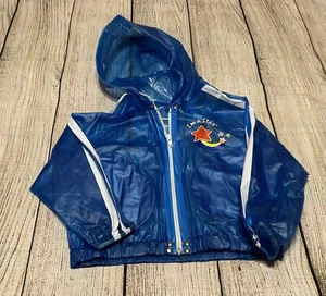 Vintage Childwise Puddle Jumpers PVC Rain Coat Jacket I'm A Star 18 months Tub7 - Picture 1 of 4