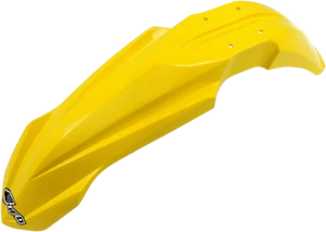 UFO YA04809#101 FRONT FENDER YZF/WRF YELLOW YAMAHA YZ 450 F 2014 - Foto 1 di 1