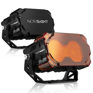 NOVSIGHT 4.5" LED Work Light Pods Flood Jeep Truck SUV ATV Off Road Driving Lamp - Picture 1 of 12
