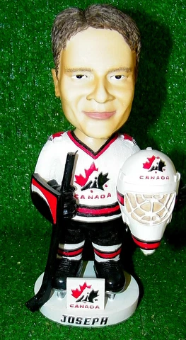 Curtis Joseph Bobblehead Team Canada Olympics Hockey Cover