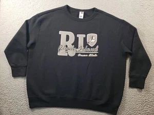 Rhode Island Sweatshirt Herren XL Extra Large Schwarz Ocean State Fruit Of The Loom - Bild 1 von 10
