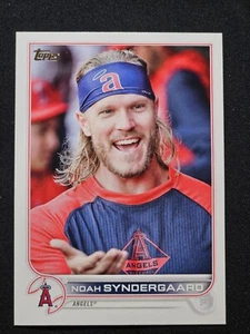 Noah Syndergaard 2022 Topps Update Card #US128, SP Photo Variation, Angels - Picture 1 of 2