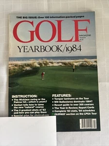Golf Magazine Yearbook 1984 Volume 26 Excellent Condition - Picture 1 of 17