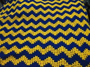 Eagles Queen Size Ripple Blanket - Picture 1 of 3