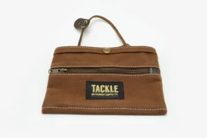 Tackle Waxed Canvas Gig Pouch - Brown - Picture 1 of 1