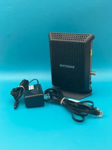 NETGEAR CM700 Cable Modem DOCSIS 3.0 Black – Up to 800Mbps - Picture 1 of 7