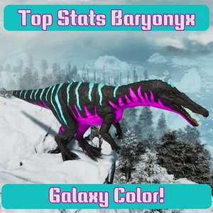 ARK Survival Ascended TOP STATS Galaxy Baryonyx | Bary - PC/XBOX/PS5 PvE ASA - Picture 1 of 6