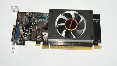 PCWINMAX Nvidia GT710 2GB Silent PCIE VGA/HDMI Low Profile Graphics Card - Image 1 of 3