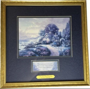 Thomas Kinkade A New Day Dawning Framed Print (w/COA) 1999 - Picture 1 of 7