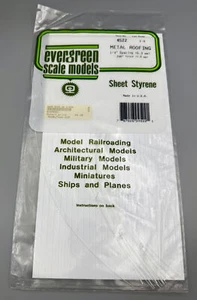 EVERGREEN SCALE MODELS - #4522 METALLDACHBLECH STYROL 0,020 STARK 1mm #J68 - Bild 1 von 3