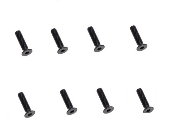 50087 8 Viti  Svasate M4x25 Himoto 1/5 SCREWS HIMOTO M4x25 - Immagine 1 di 1