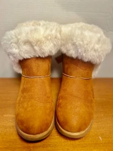 Botas de Invierno Juicy Couture King Marrón Coñac Mirco Imitación Piel Talla 8 1/2 - Imagen 1 de 8