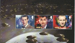 British Stamps - SG 3437b Prestige Booklet pane from DY 6 Doctore Who - Picture 1 of 1