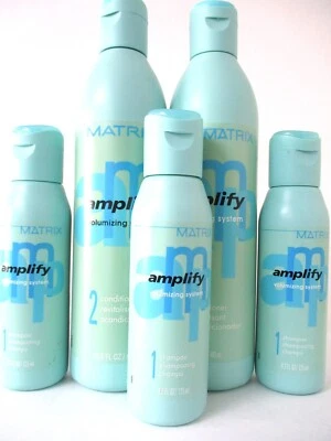 AMPLIFY by MATRIX  Volumizing 3x Shampoo 4.2 Oz 2x Conditioner 13.5 Fl Oz Set - Image 1 of 4