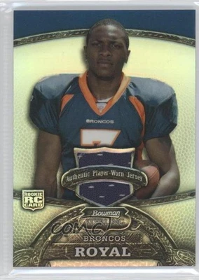 2008 Bowman Sterling Refractor /199 Eddie Royal #167 Rookie RC - Image 1 of 2