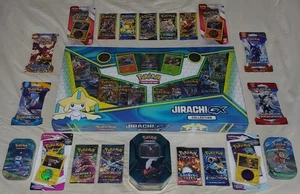 💥Pokémon Jirachi GX Riesige Sammelbox mit Sonne & Mond + XY Packs und mehr💥 - Bild 1 von 9