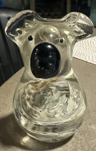 Eamonn Vereker Studio Art Glass Koala Paperweight Australia - Bild 1 von 10