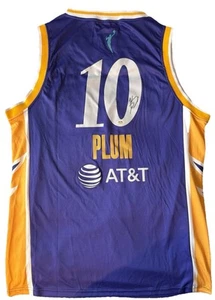Kelsey Plum Signed Los Angeles Sparks Jersey PSA COA WNBA - Picture 1 of 5