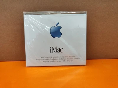 ⭐️⭐️⭐️⭐️⭐️ 2001 Apple iMac Print 600-8528 Setup & User Guide + Stickers etc. - Image 1 of 4