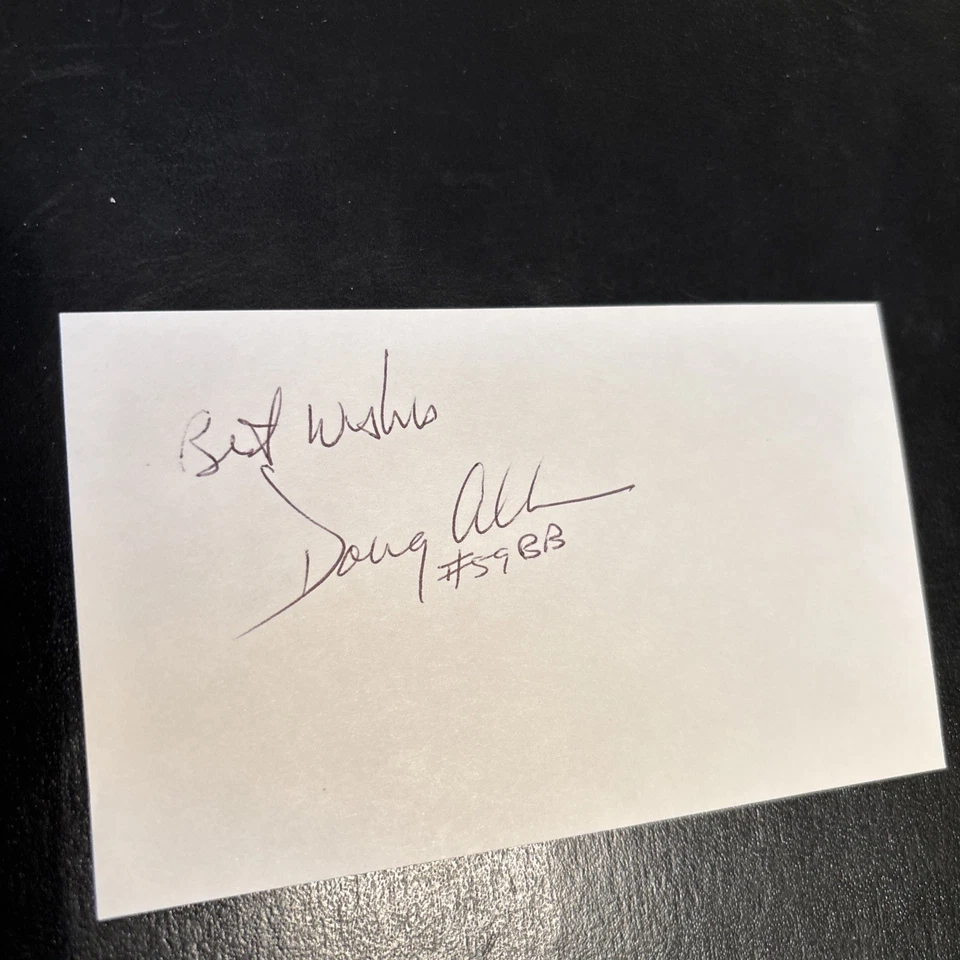 Doug Allen (Penn St. ‘73 All-East LB) ‘74 Buffalo Bills, signed in 2003 - Image 1 of 1