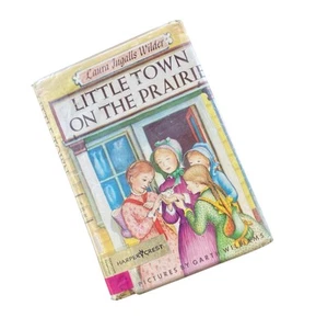 Little Town on the Prairie 1953 Laura Ingalls Wilder Ex Library HC Free Ship - Bild 1 von 7