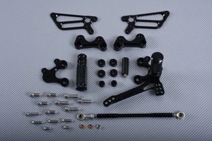 Paire de Platines / Commandes Reculées DUCATI SBK 749 S/R 2003-2004 - Picture 1 of 7