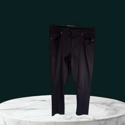 Pantalones DKNY Para Hombres Talla 34x30 Stanton Calce Ajustado Ultimate Stretch Negros 5 Bolsillos Foto 1 de 4