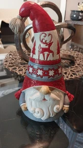 Jim Shore kuschelige Winter Wichtel Mütze 6012893 Neu - Bild 1 von 6