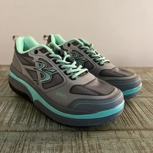 Gdefy Gravity Defyer Ion Damengröße 11 grau türkis grün Walking-Sneaker Schuhe - Bild 1 von 11