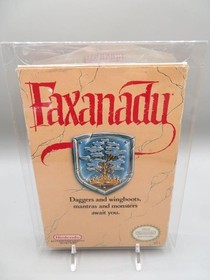 Nintendo NES Faxanadu Video Game Complete NM
