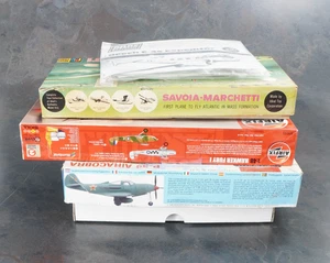 -LOT OF 5 AIRPLANE MODEL KITS-ITC MODEL CRAFT-AIRFIX-MONOGRAM-PLANET-RARE PLANE - Picture 1 of 9