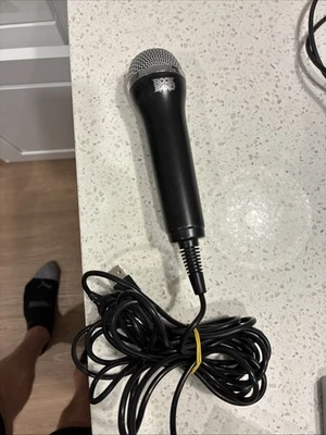 Red Octane Genuine Guitar Hero Wired USB Microphone Playstation Xbox Wii Tested - Image 1 of 2